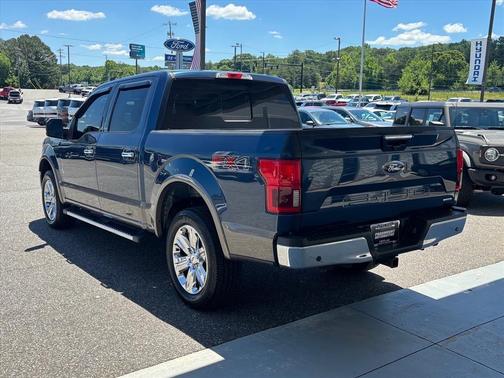Blue 2019 Ford F-150 Lariat