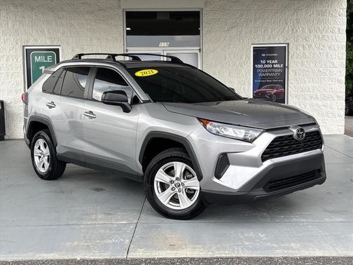 Silver Sky Metallic 2021 Toyota RAV4 LE
