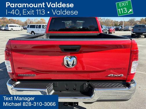 2024 RAM 2500 Big Horn Crew Cab 4x4 6'4' Box