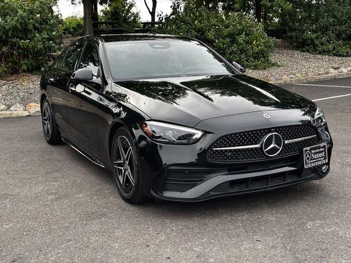 Black 2023 Mercedes-Benz C-Class C 300 4MATIC