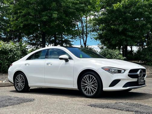 Polar White 2023 Mercedes-Benz CLA 250 4MATIC