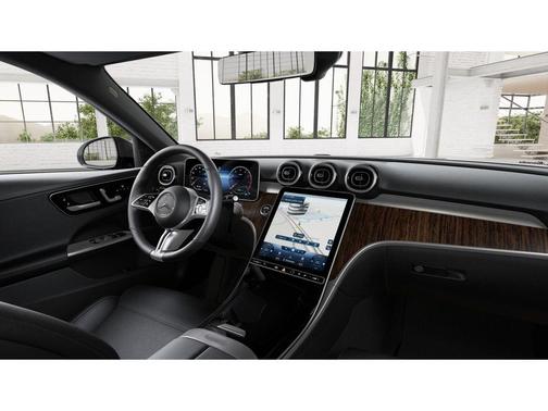 Black 2024 Mercedes-Benz C-Class C 300 4MATIC