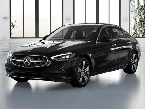 Black 2026 Mercedes-Benz C-Class C 300 4MATIC