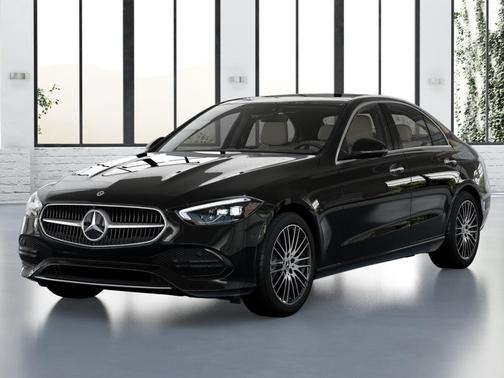 Black 2026 Mercedes-Benz C-Class C 300 4MATIC