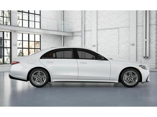 White 2026 Mercedes-Benz S-Class S 580e 4MATIC