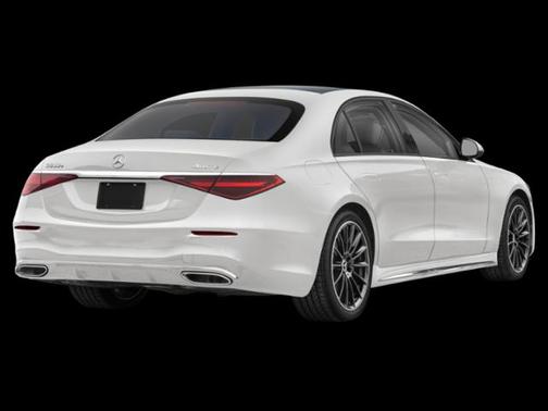 White 2026 Mercedes-Benz S-Class S 580e 4MATIC