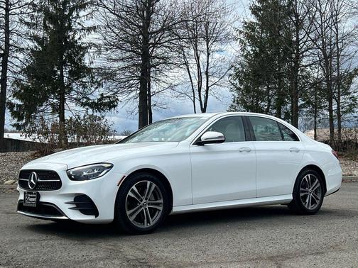 Polar White 2022 Mercedes-Benz E-Class 4MATIC