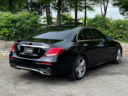 Black 2019 Mercedes-Benz E-Class 4MATIC