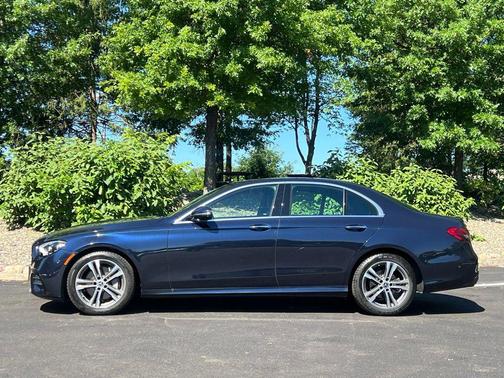 Nautical Blue Metallic 2023 Mercedes-Benz E-Class 4MATIC