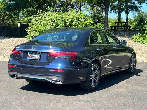 Nautical Blue Metallic 2023 Mercedes-Benz E-Class 4MATIC