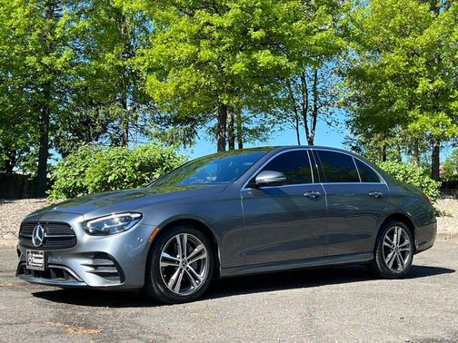 Gray Metallic 2021 Mercedes-Benz E-Class 4MATIC
