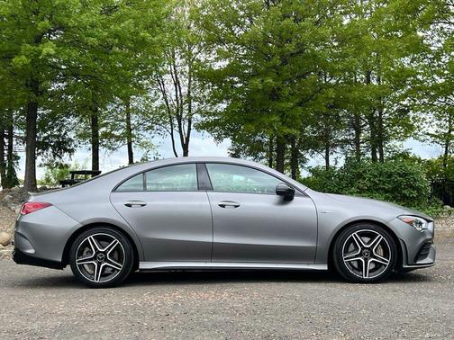 Grey 2021 Mercedes-Benz AMG CLA 35 4MATIC