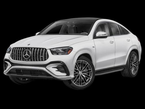 White 2026 Mercedes-Benz AMG GLE 53 4MATIC+ Coupe SUV
