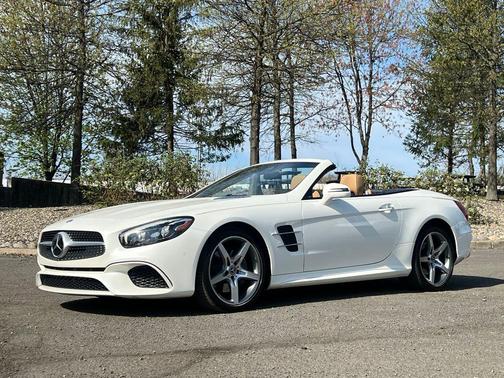 Diamond White 2020 Mercedes-Benz SL 550 SL 550