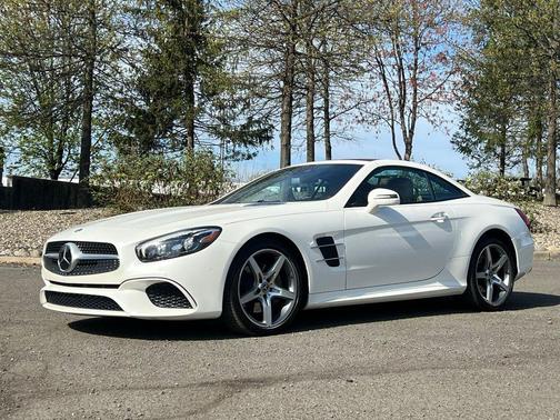 Diamond White 2020 Mercedes-Benz SL 550 SL 550