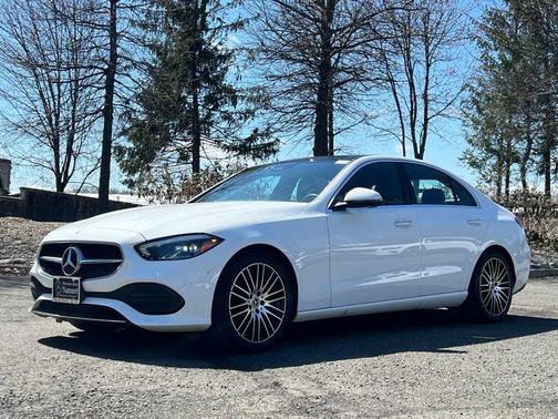 Polar White 2023 Mercedes-Benz C-Class C 300 4MATIC
