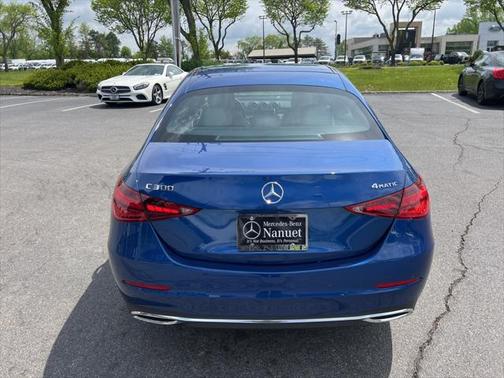 Blue Metallic 2024 Mercedes-Benz C-Class C 300 4MATIC