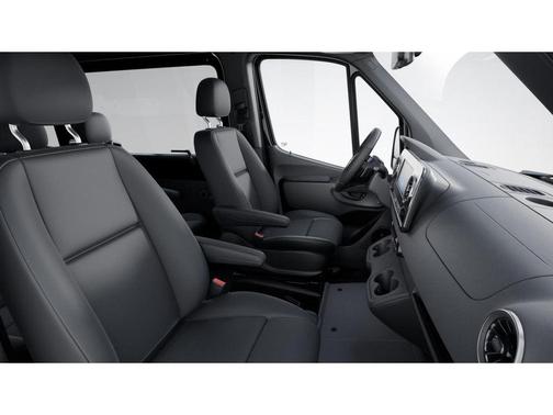 Jet Black 2025 Mercedes-Benz Sprinter 2500 Passenger 144 WB