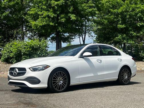 Polar White 2023 Mercedes-Benz C-Class C 300 4MATIC