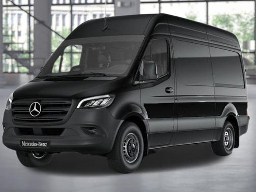 Jet Black 2026 Mercedes-Benz Sprinter 3500XD Standard Roof