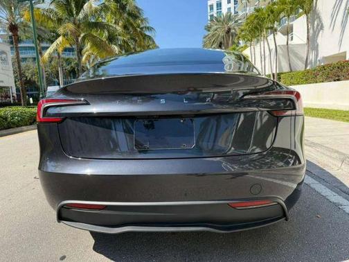 Gray 2025 Tesla Model 3 Long Range