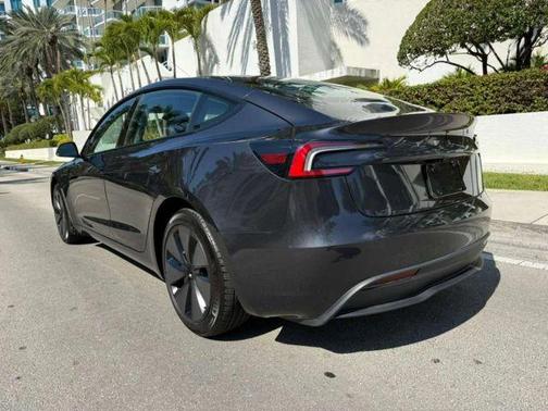 Gray 2025 Tesla Model 3 Long Range