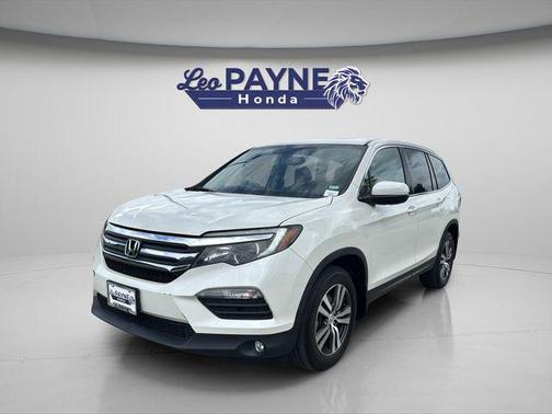 White Diamond Pearl 2017 Honda Pilot EX-L