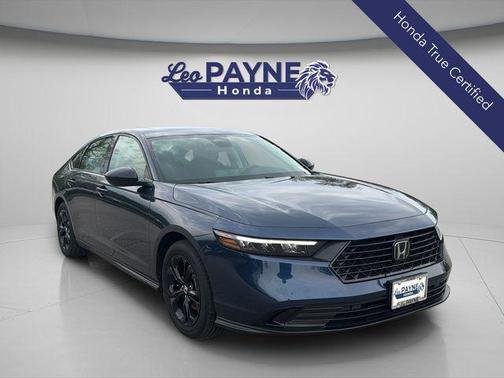 Canyon River Blue Metallic 2025 Honda Accord SE