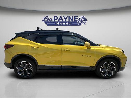 Nitro Yellow Metallic 2022 Chevrolet Blazer RS