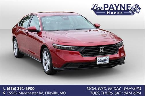 2025 Honda Accord LX 1.5T