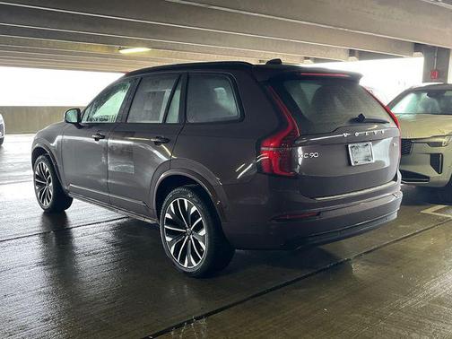 Mulberry Red Metallic 2026 Volvo XC90 Ultra Dark Theme, B6 AWD Gas (mild hybrid), Gasoline, 6 Seats