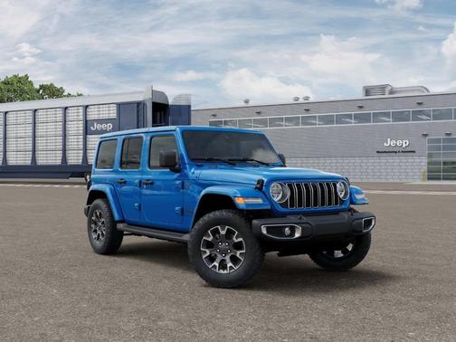 Hydro Blue Pearl 2026 Jeep Wrangler Sahara
