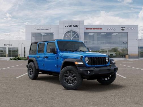 Hydro Blue Pearl 2026 Jeep Wrangler Sport