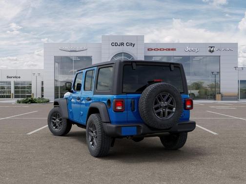 Hydro Blue Pearl 2026 Jeep Wrangler Sport