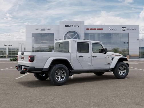 Bright White Clearcoat 2026 Jeep Gladiator Mojave