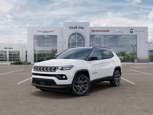 Bright White Clearcoat 2026 Jeep Compass Limited