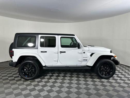 Bright White Clearcoat 2023 Jeep Wrangler 4xe Sahara