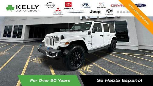 Bright White Clearcoat 2023 Jeep Wrangler 4xe Sahara