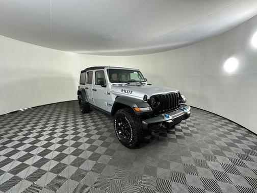 Silver Zynith Clearcoat 2023 Jeep Wrangler 4xe Base