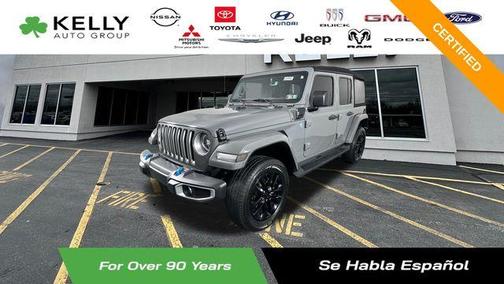 Sting Gray Clearcoat 2023 Jeep Wrangler 4xe Sahara