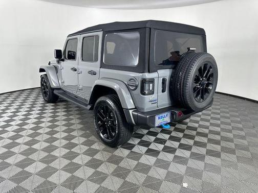 Sting Gray Clearcoat 2023 Jeep Wrangler 4xe Sahara