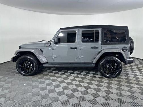 Sting Gray Clearcoat 2023 Jeep Wrangler 4xe Sahara