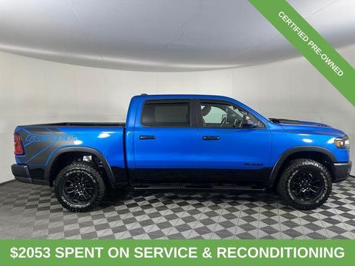 Hydro Blue Pearlcoat 2025 RAM 1500 Rebel