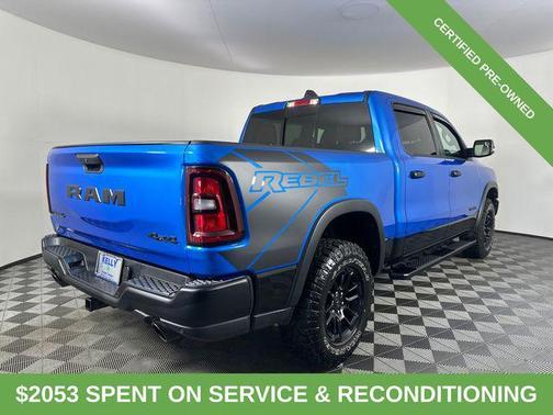Hydro Blue Pearlcoat 2025 RAM 1500 Rebel