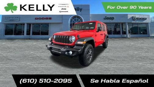 Firecracker Red Clearcoat 2026 Jeep Wrangler Sport