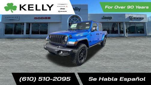 Hydro Blue Pearlcoat 2026 Jeep Gladiator Sport