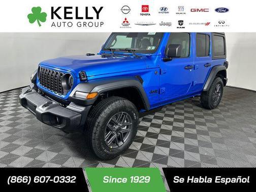 Hydro Blue Pearl 2026 Jeep Wrangler Sport