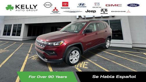 Velvet Red Pearlcoat 2022 Jeep Compass Latitude
