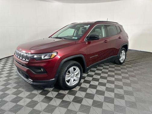 Velvet Red Pearlcoat 2022 Jeep Compass Latitude