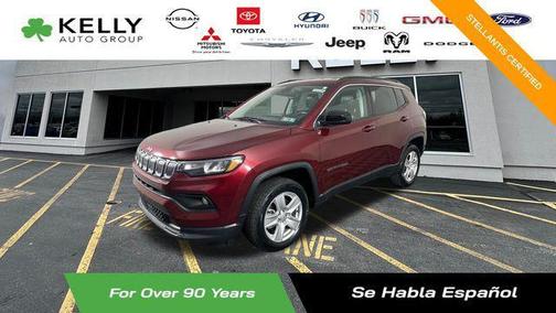 Velvet Red Pearlcoat 2022 Jeep Compass Latitude